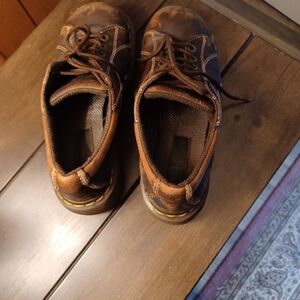 Dr. Martens Brown Leather Mules